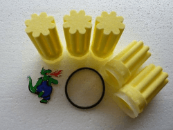 🔥 Oventrop Filtereinsatz Ölfilter Heizung Siku gelb 50 m Dichtung Brenner Sterndichtung ⭐️ Angebot bei HelloDeals