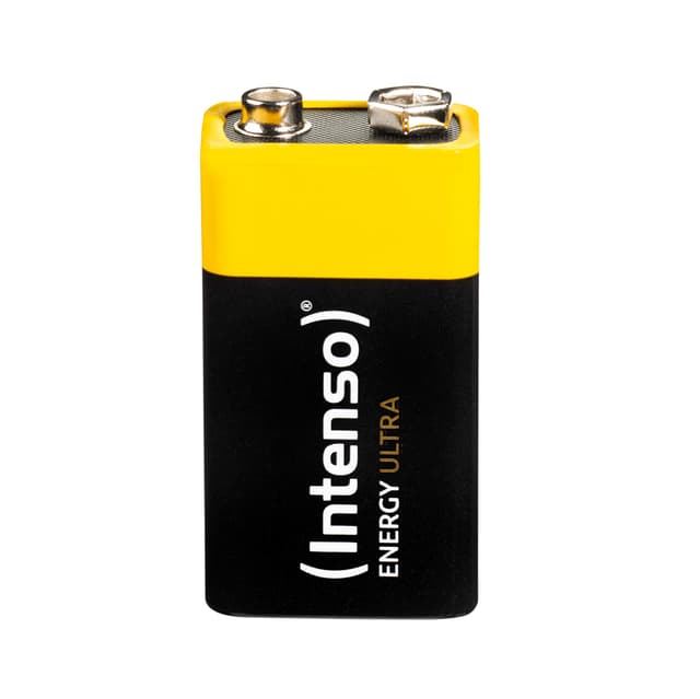 Intenso Energy Ultra 9V Block Alkaline Batterie - 6LR61 9V Block 1er Pack Single ⚡️🔋