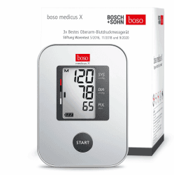 🩺🩸 Boso Medicus X - Bestes Oberarm-Blutdruckmessgerät Stiftung Warentest 5/2016, 11/2018 und 9/2020 🩸🩺 Angebot bei HelloDeals