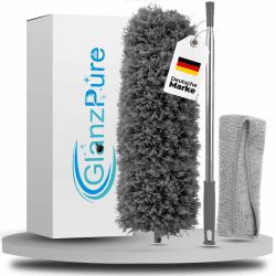 🌟 GlanzPure Staubwedel Teleskop Set - Flexibel & Effizient 🧹 Angebot bei HelloDeals