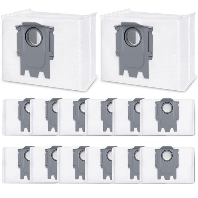 🌟SALE🌟 14 Stück Staubbeutel für Roborock S8+ S8 Pro Ultra S8 Maxv ultra S7 MaxV Ultra S7 Pro Ultra Q7+ Q7 Max+ T8 Q5+ G10S PRO Q7 Max+ Q8 Max+ Staubsauger Absaugstation