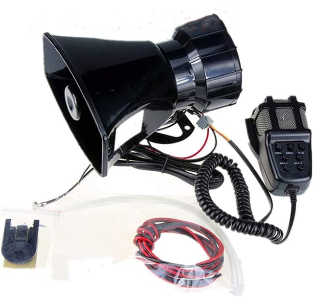 Yida 12V 80W 7-Ton-Sound-Auto-Sirene Fahrzeug-Horn 🚗🔊