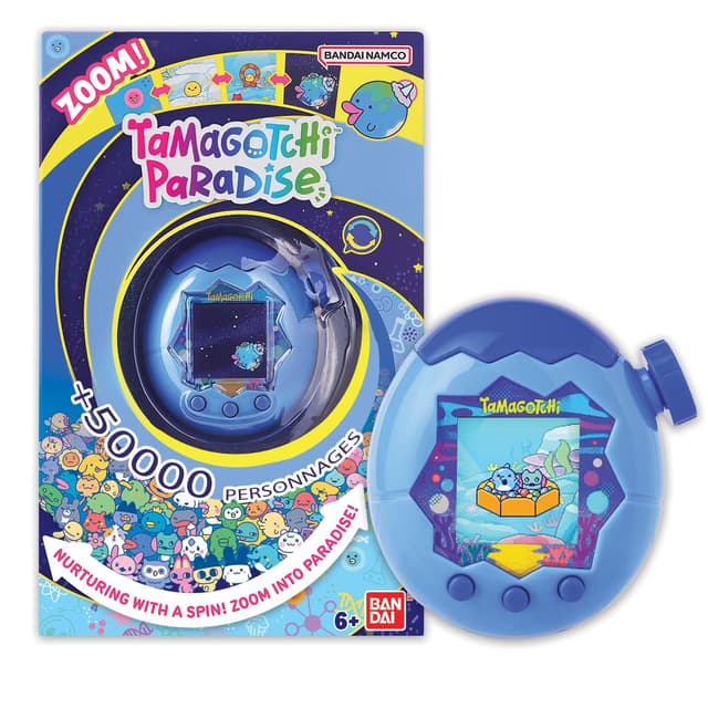 🐾 Bandai Tamagotchi Paradise Wasser - Virtuelles Haustier zum Aufziehen 🐾