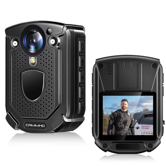 CAMMHD W1 HD 3840 * 2160P Body Cam 📹🔦💼