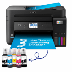 🖨️ Epson EcoTank ET-4850 A4-Multifunktions-Wi-Fi-Tintentankdrucker - 3 Jahre Tinte inklusive! 🌟 Angebot bei HelloDeals