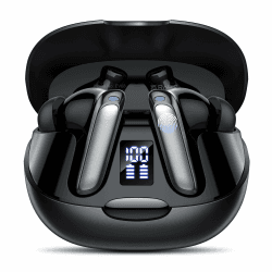 AI Kopfhörer Übersetzer 3-in-1 Sprachübersetzer Kopfhörer 164 Sprachen mit App Angebot bei HelloDeals