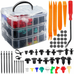 Auto Befestigung Clips 925 Stücke - Universelle Türverkleidung Klammern Set 🚗 Angebot bei HelloDeals