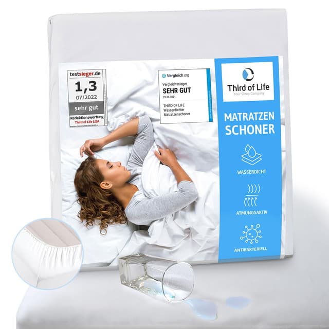 Matratzenschoner 180x200 wasserdicht 🛌🌟 Schutz & Komfort