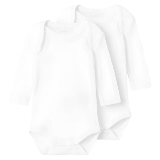 NAME IT Baby-Mädchen Body 62 Bright White 🌟👶
