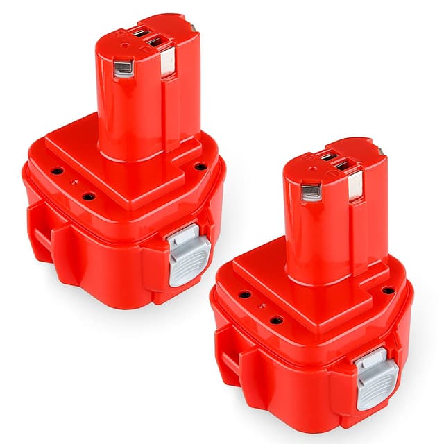 2 Stück 4800mAh 12V NI-MH Ersatzakku für Makita Akku 12V 1222 PA12 1220 1222 1234 1233 1235 1235B 1235F 🔋🔋