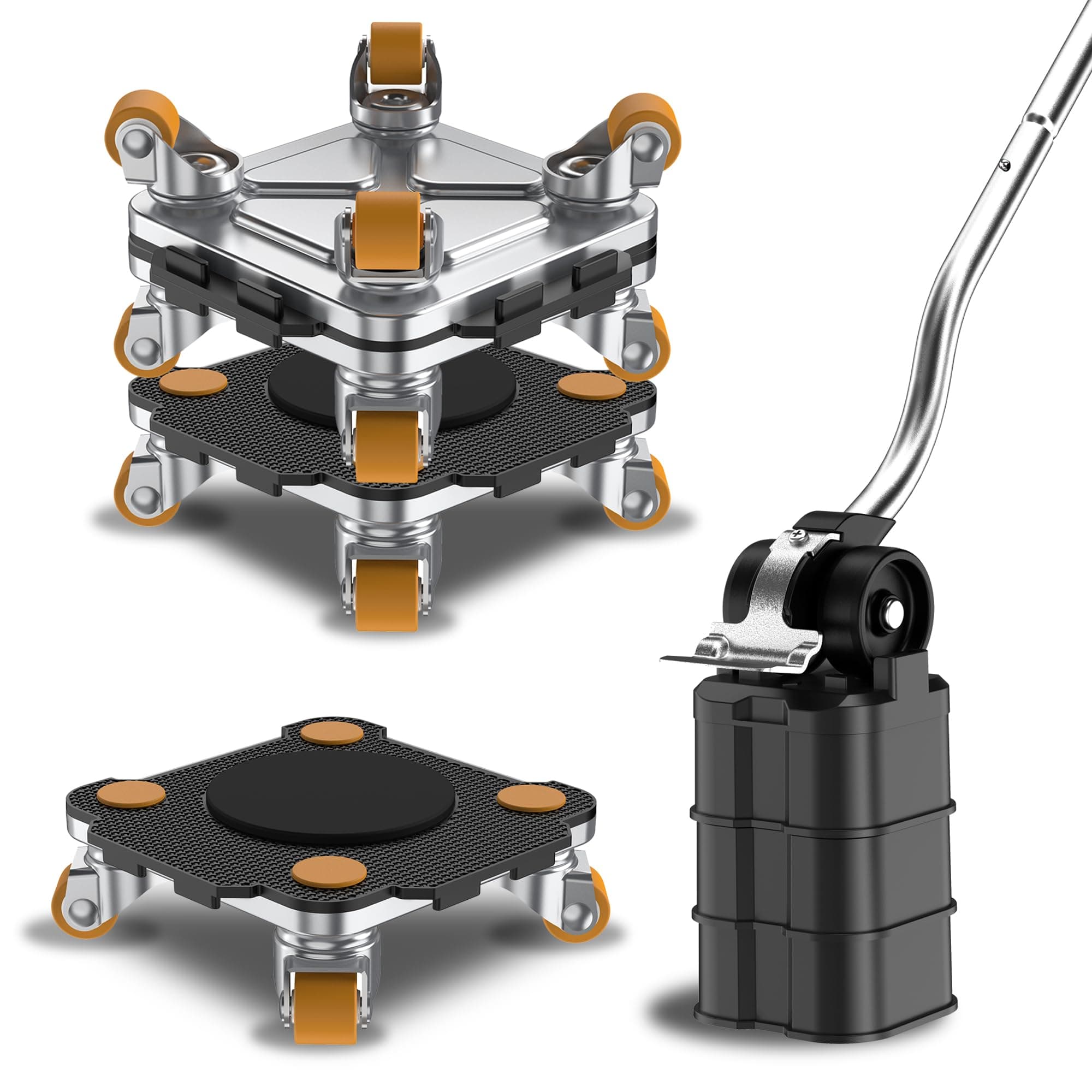 🚚⚙️ ONEON Möbeltransport Profi-Set - Verbesserter Möbelheber mit Maßgefertigten TPE-Rädern