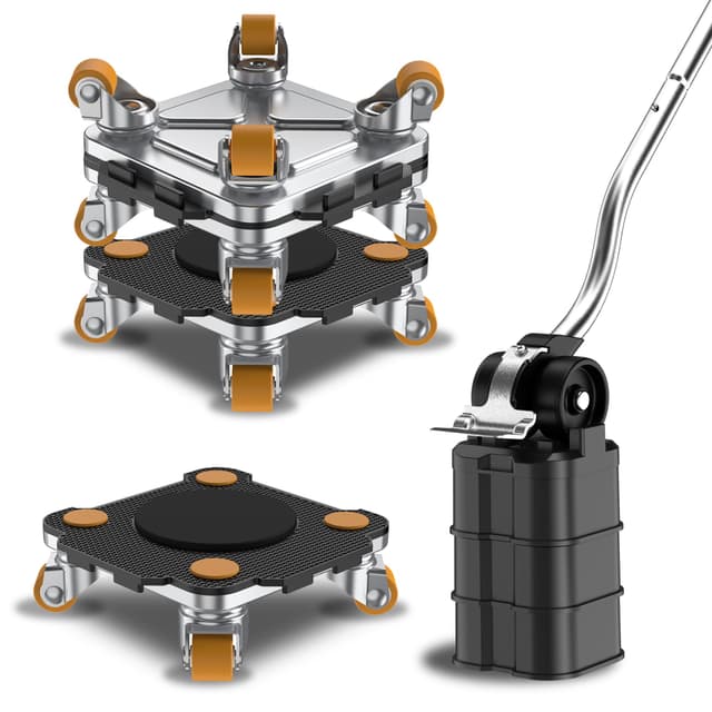 🚚⚙️ ONEON Möbeltransport Profi-Set - Verbesserter Möbelheber mit Maßgefertigten TPE-Rädern