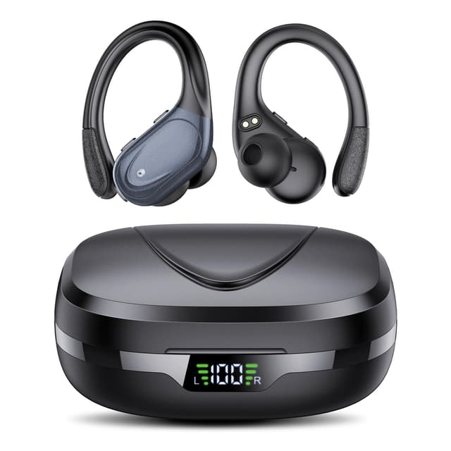 CASCHO Bluetooth Kopfhörer Sport 🎧 Kabellos Bluetooth 5.3 🎵 60 Std Wiedergabe