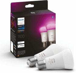 🌈 Philips Hue White & Color Ambiance E27 LED Lampen - Testsieger Stiftung Warentest Angebot bei HelloDeals