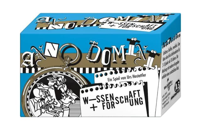 🔬 ABACUSSPIELE 09141 - Anno Domini - Wissenschaft und Forschung 🔬