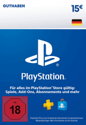 🎮 15€ PlayStation Store Guthaben | PSN Deutsches Konto [Code per Email] Angebot bei HelloDeals