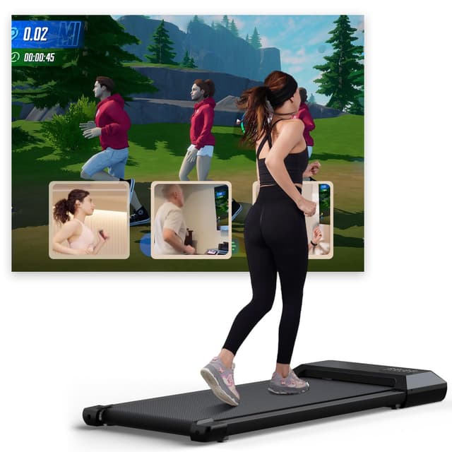 Walking Pad Raceable Lacuffy 2,5 HP, Max 136kg Laufband für Zuhause 🏃‍♂️🏋️‍♂️