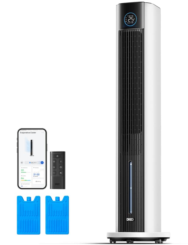 🌀 Dreo Turmventilator mit Wasserkühlung: Ultimative Kühlleistung! 🌬️