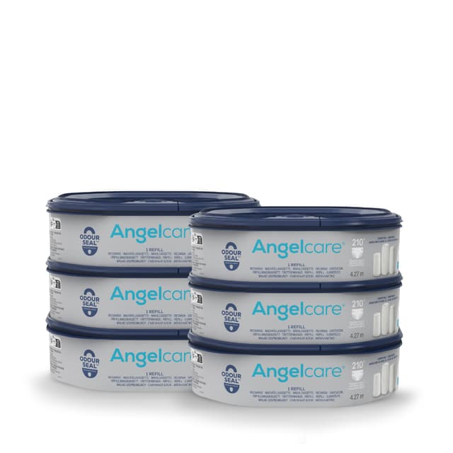 👼🌸 Angelcare Original Nachfüllkassetten Classic/Dress-Up XL, 6er-Pack 🌸👼