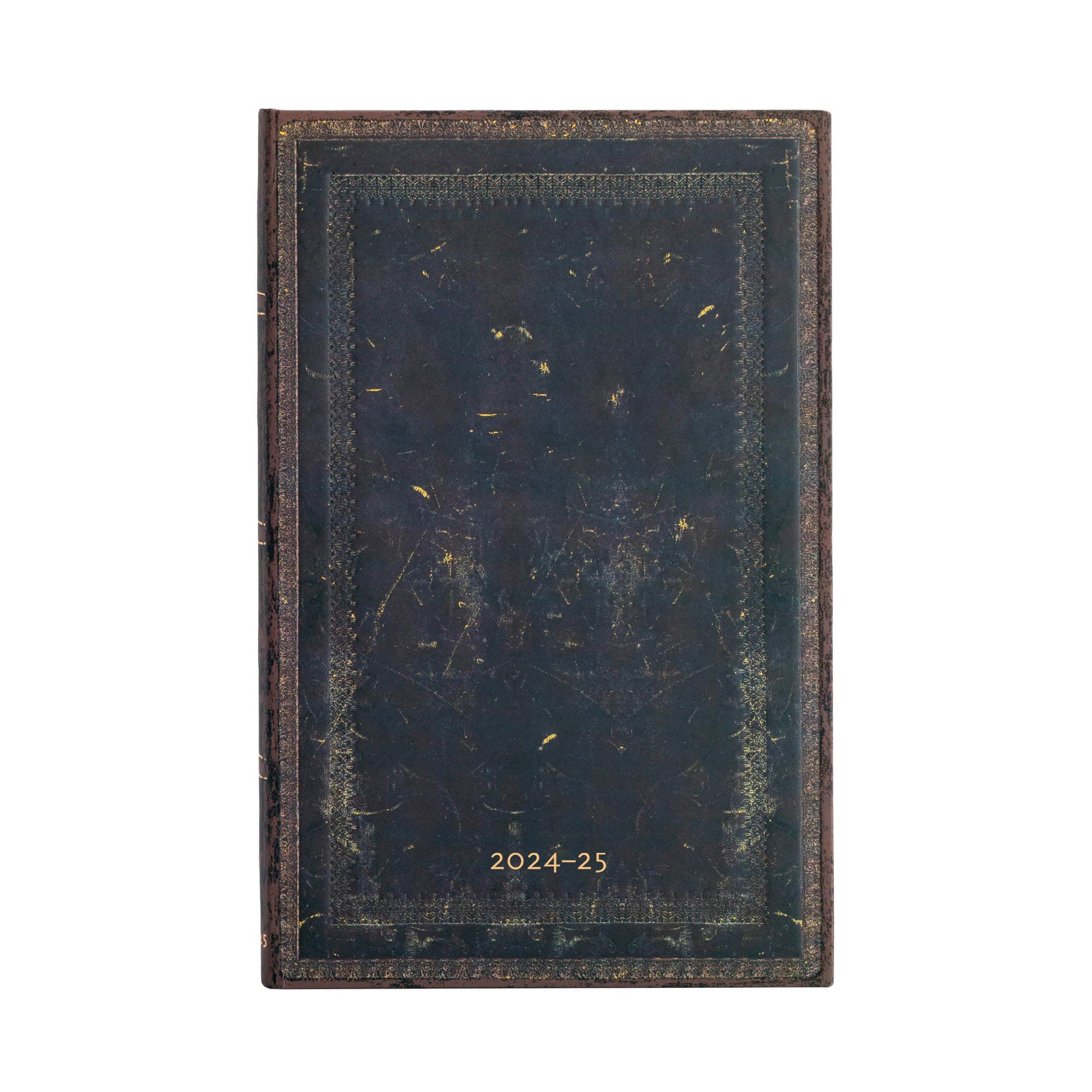 📅📚 Paperblanks 13-Monatskalender 2025 Arabica Schlicht, Maxi, Vertikal 📆✨