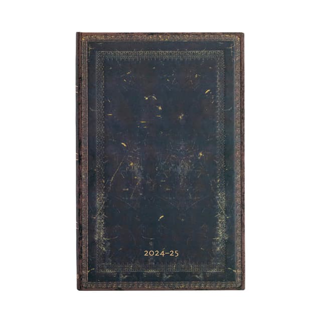 📅📚 Paperblanks 13-Monatskalender 2025 Arabica Schlicht, Maxi, Vertikal 📆✨