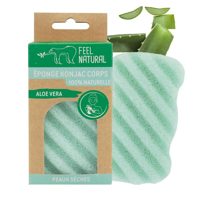 🌿🌸 Konjac Körperschwamm mit Aloe Vera 🌸🌿