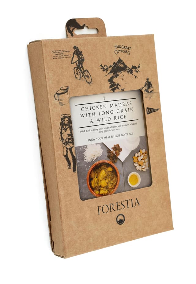 Forestia Hühnchen Madras mit Langkorn- und Wildreis-SH 🌲🍗🏕️
