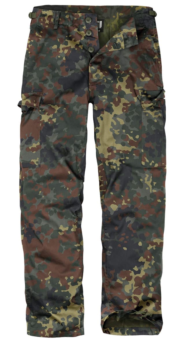 🌲👖 Angebotsaktion: Rangerhose Herren Cargo Hose Army Feldhose L Flecktarn