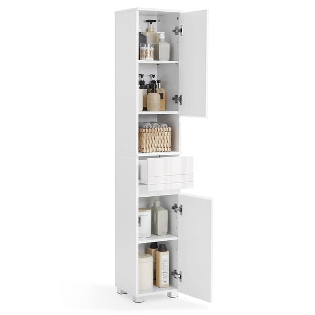 VASAGLE Badezimmerschrank mit vielseitigen Aufbewahrungsmöglichkeiten 😍