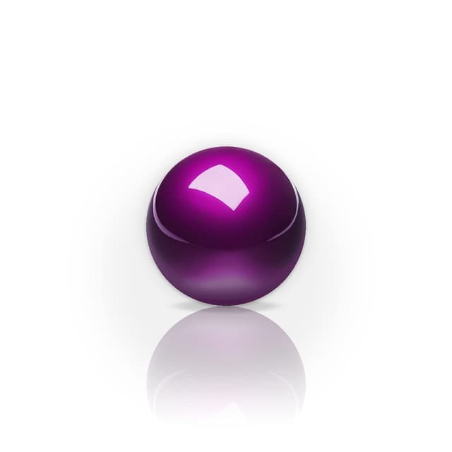 Perixx PERIPRO-303GP Wechsel-Trackball 18026 Dunkelviolett Glanzend-Dunkelviolett 🖱️