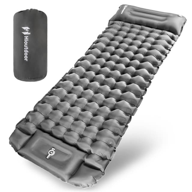 🏕️ Hioutdoor Isomatte Selbstaufblasend 10CM Camping Ultraleicht 🏞️