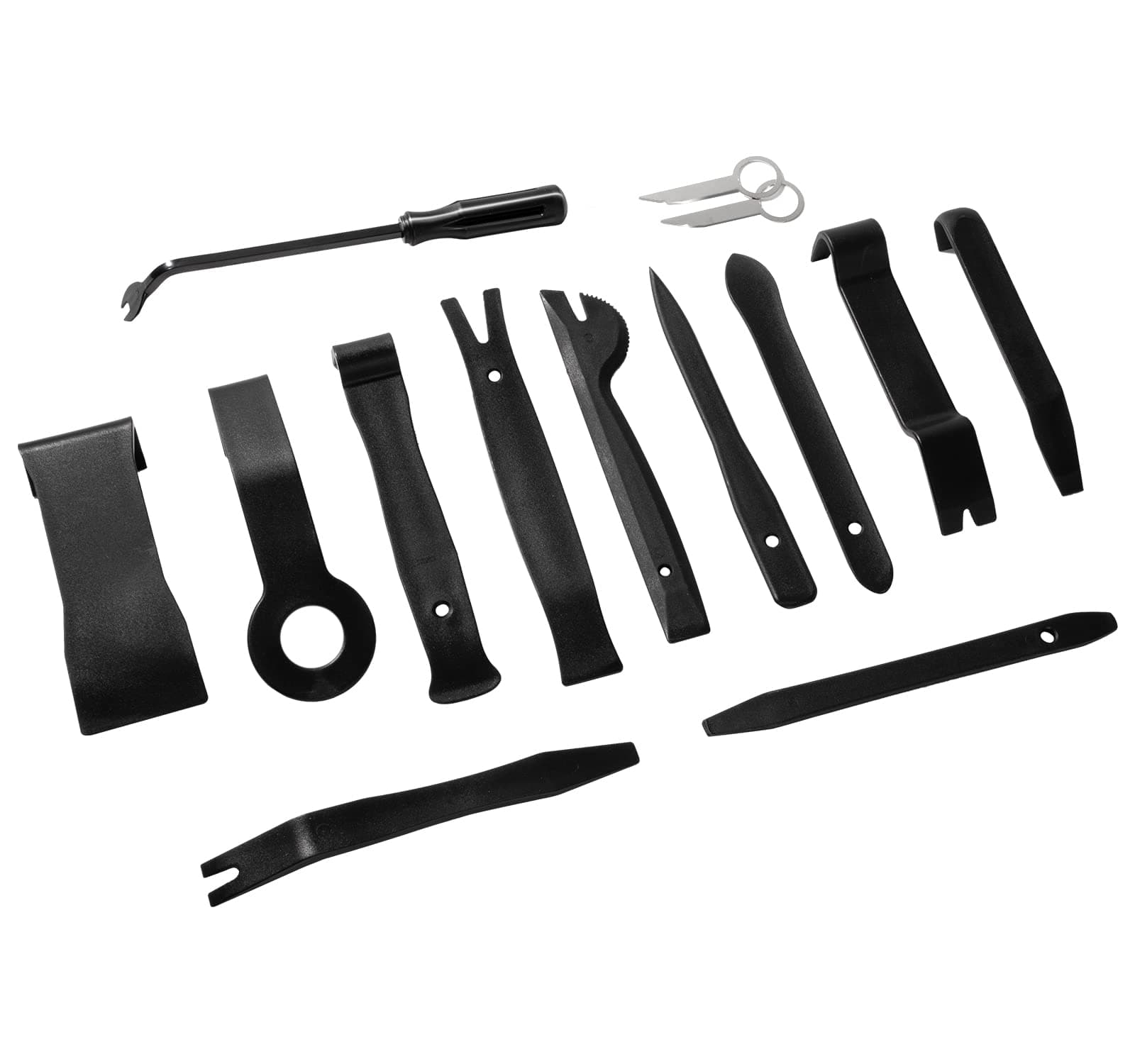🔧 PHYLES 14 Stück Auto Demontage Werkzeuge, Zierleistenkeile-Set Verkleidungs Werkzeug, Schwarz 🔧