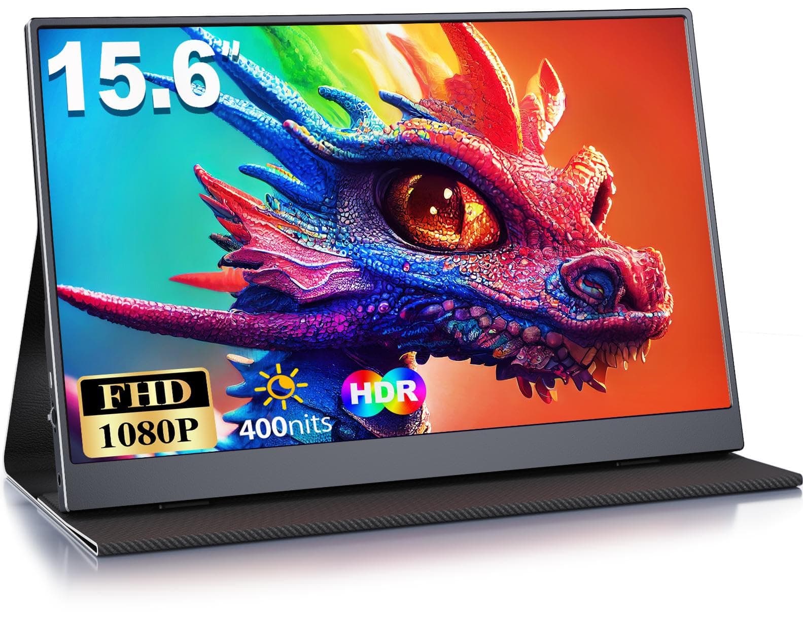 MOMODS Tragbarer Monitor, 15.6 Zoll, IPS FHD 1080P HDR 🌟