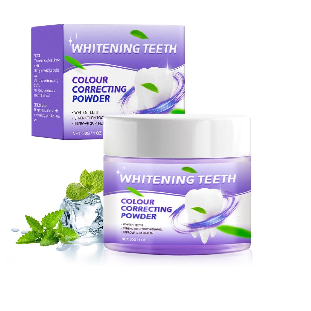 🦷 Zahnaufhellung & Zahnreparatur Mineralpuder 🌟