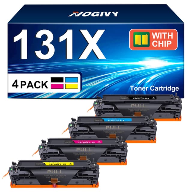 🌟 Angebot: NOGIVY 131X 131A Toner mit Chip für HP Laserjet Pro 200 Color MFP M276nw M276n M251n M251nw