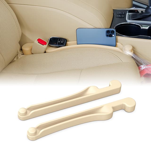 🚗 Givifive Auto Zubehör - 2er Set Autositz-Spaltfüller mit Organizer & Haken 🛠️🚚
