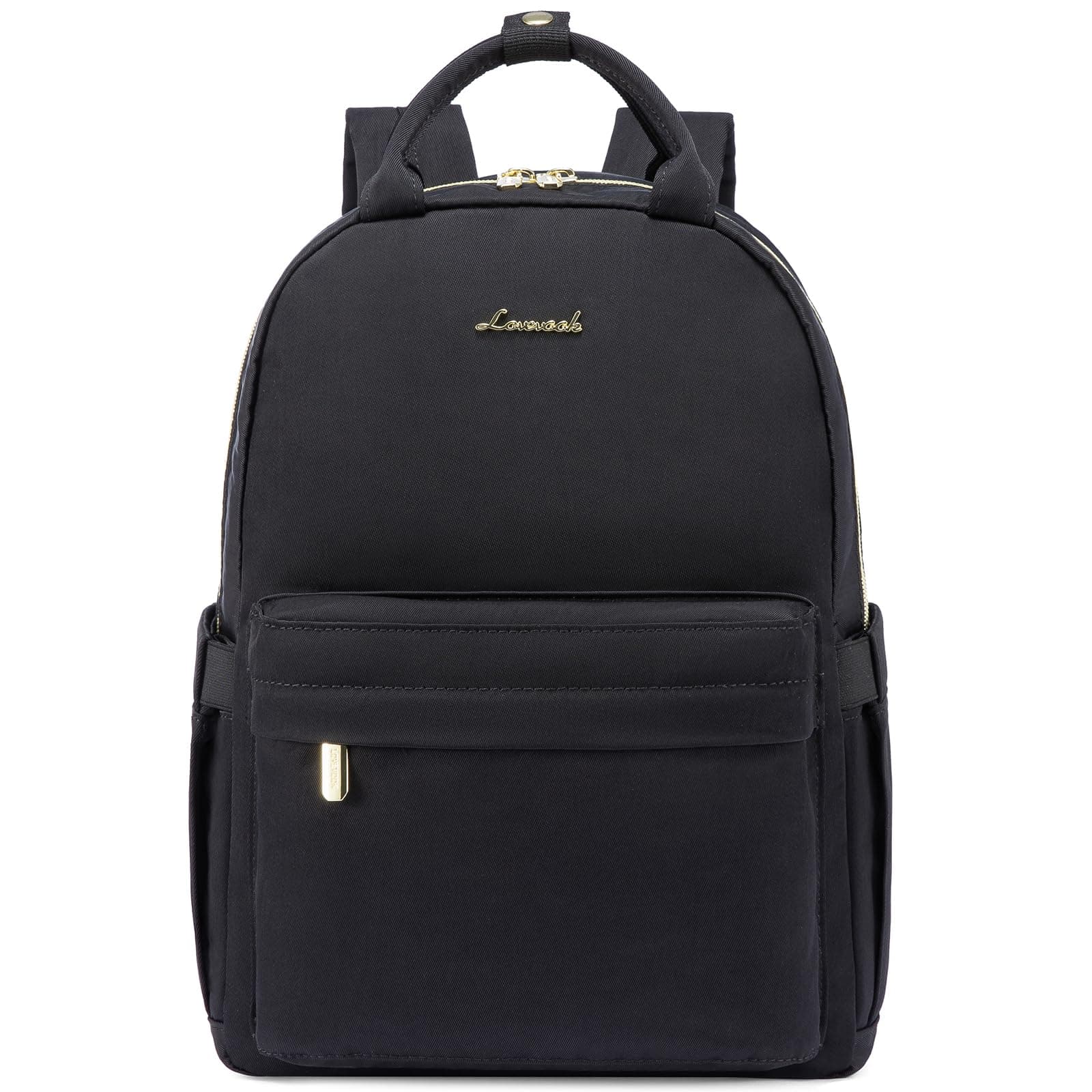 LOVEVOOK Rucksack Damen Klein Cityrucksack Handtasche 2 in 1 Wasserdicht 13.3 zoll Laptop Schultasche Mini Backpack Women Elegant Tagesrucksack Kleiner Casual Daypack für Reise Freizeit Arbeit 13.3 zoll Schwarz 🎒