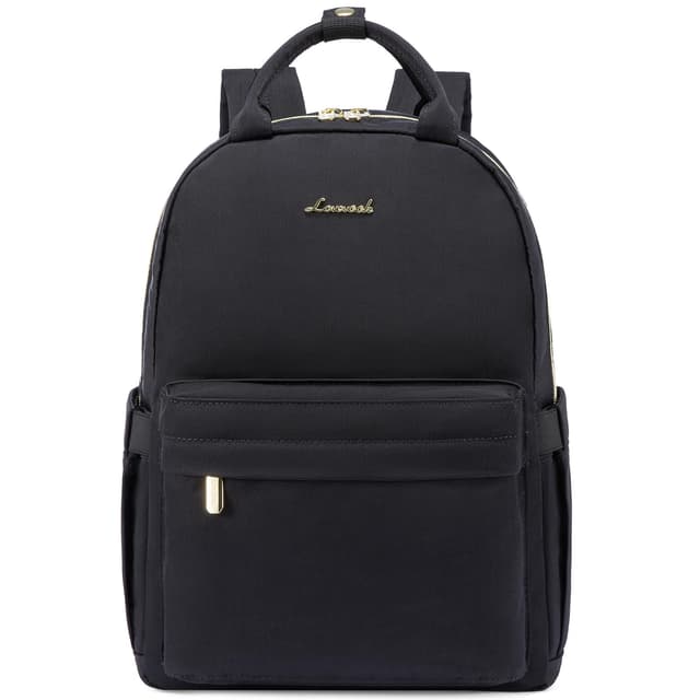 LOVEVOOK Rucksack Damen Klein Cityrucksack Handtasche 2 in 1 Wasserdicht 13.3 zoll Laptop Schultasche Mini Backpack Women Elegant Tagesrucksack Kleiner Casual Daypack für Reise Freizeit Arbeit 13.3 zoll Schwarz 🎒