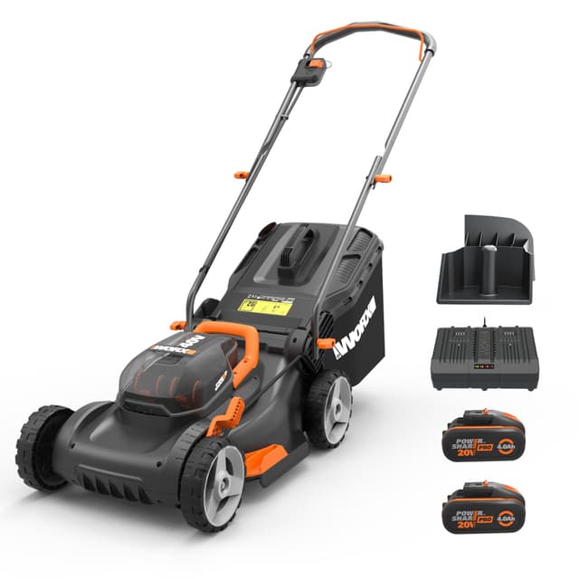 🌿🌟 WORX WG743E Akku-Rasenmäher 40V - Rasenmähen ohne Kabel! 🌟🌿