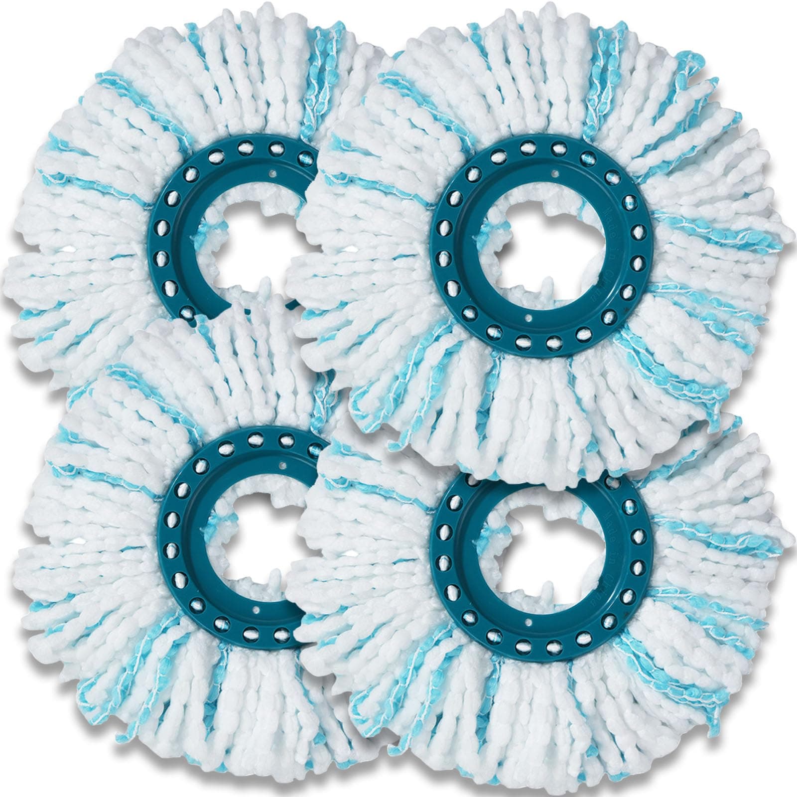 🧹🌟 4 Stück Bodenwischer Ersatzbezug für Leifheit Mop Set 🌟🧹