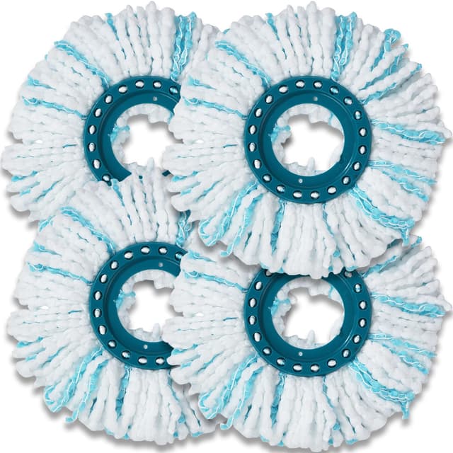 🧹🌟 4 Stück Bodenwischer Ersatzbezug für Leifheit Mop Set 🌟🧹