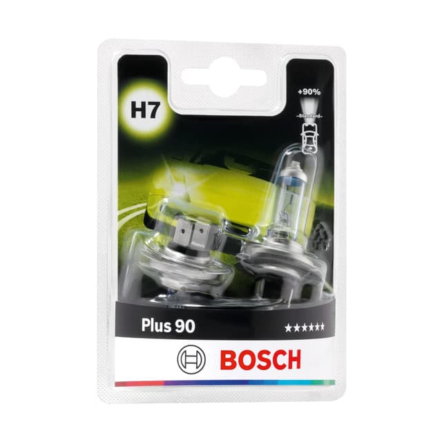 Angebot: Bosch H7 Plus 90 Lampen - 2er-Pack Plus 90 💡🚗