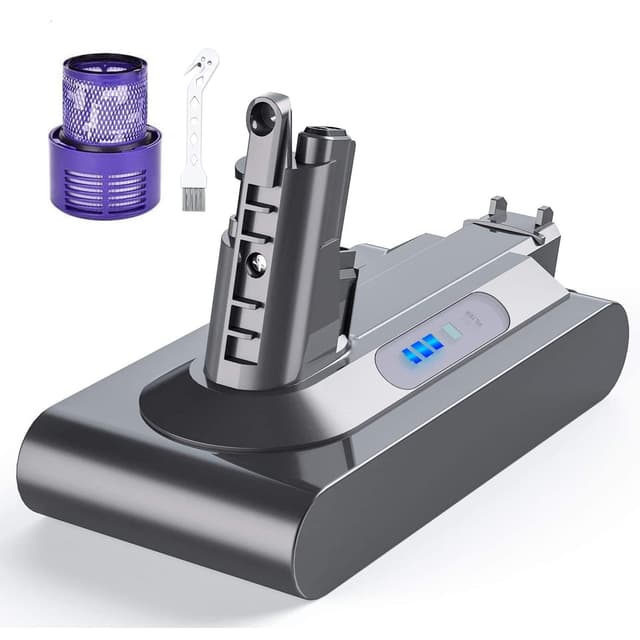 Ersatzakku für Dyson V10 Akku mit 6000mAh Kapazität 🔋🔋