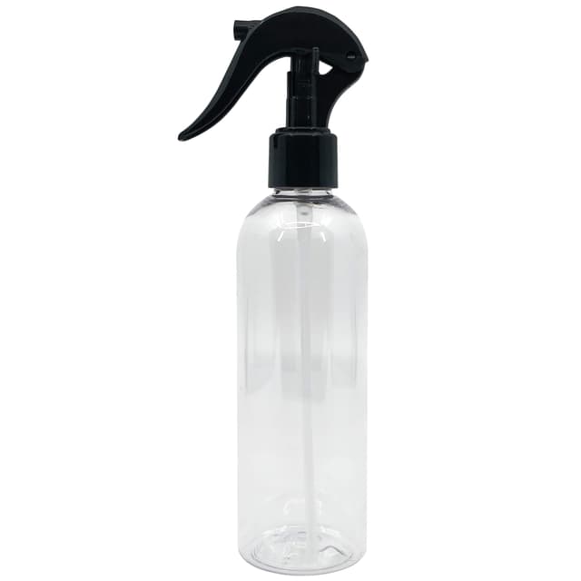 BIOHY Sprühflasche (transparent) 250 ml (Einzeln) 🌿 Chemiebeständiger Pumpsprüher für Reinigungsmittel, Öl und mehr