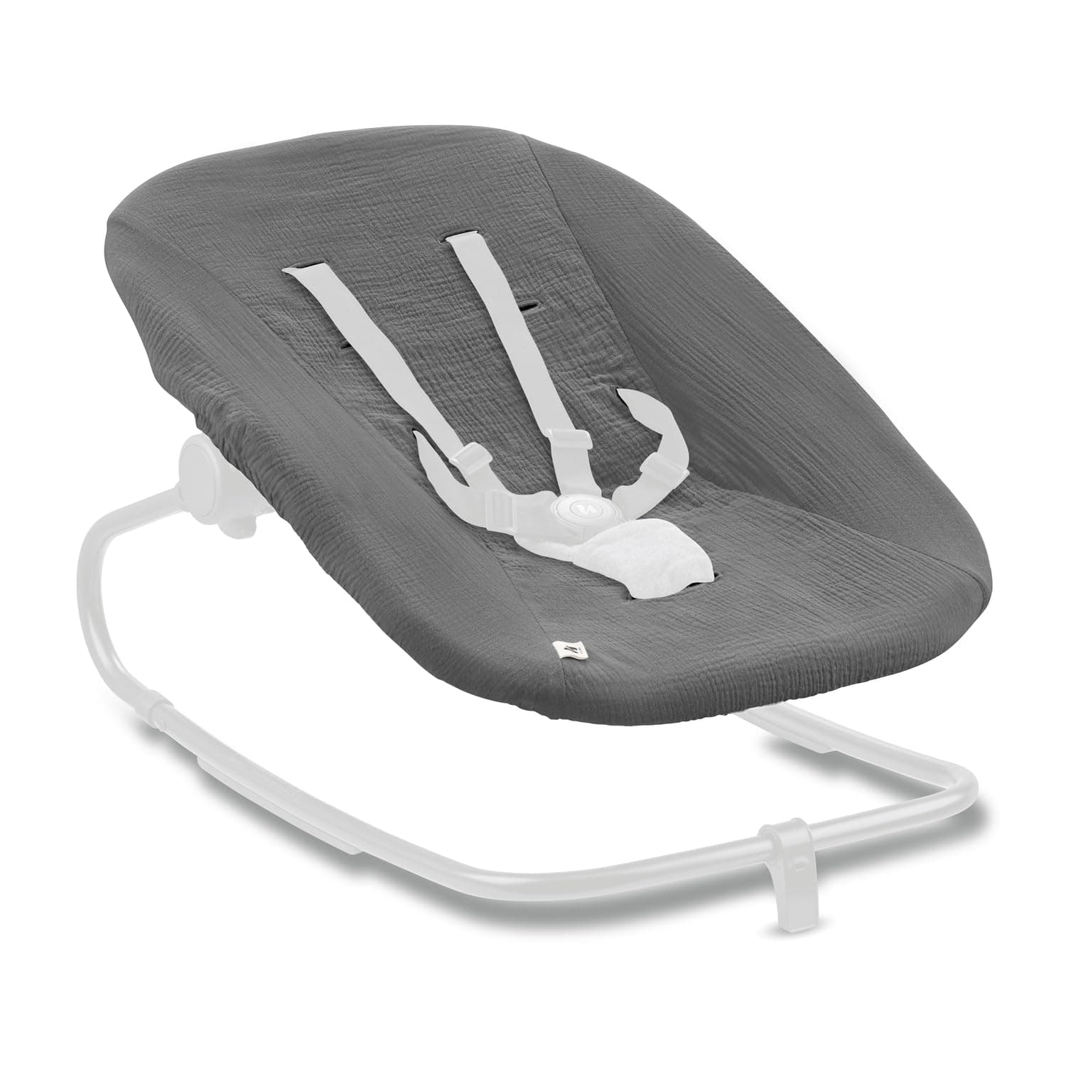 👶🏼🪑 Hauck Schonbezug für Babywippe Highchair Bouncer (Eco) - Dark Grey