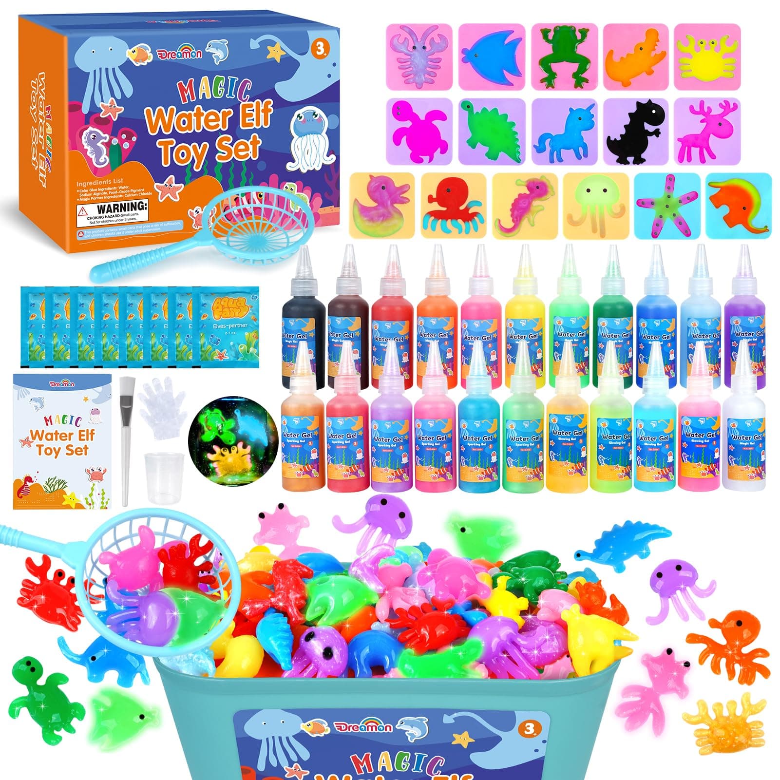 Dreamon Magic Water Elf Toy Kit - DIY 3D Magisches Wassergel-Spielzeug 🧚‍♀️