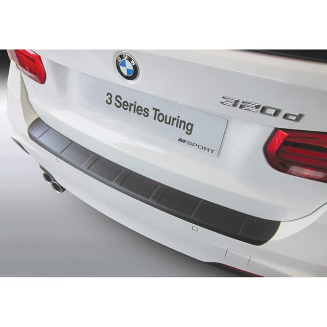 🚗 ABS Heckstoßstangenschutz für BMW 3er F31 Touring 2012-2019 'M-Sport' 'Ribbed' Schwarz 🔥
