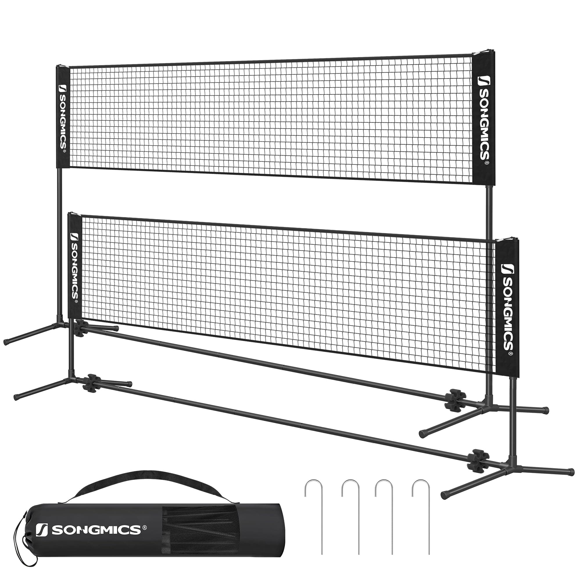 🏸🏐 SONGMICS Badminton- und Volleyballnetz-Set für Garten und Outdoor