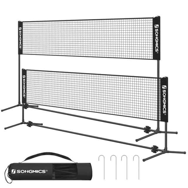 🏸🏐 SONGMICS Badminton- und Volleyballnetz-Set für Garten und Outdoor