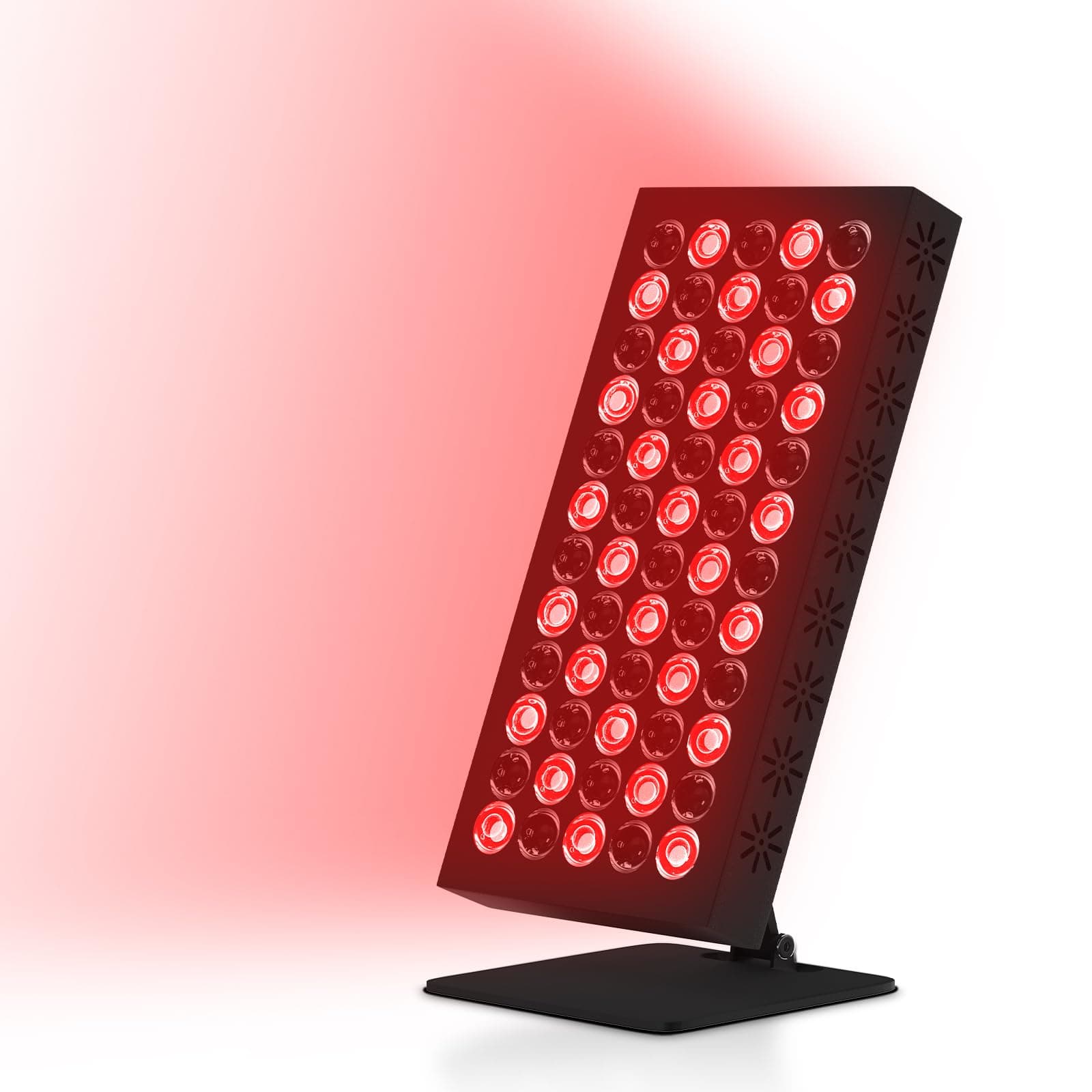 Rotlichtlampe Panel, 60LEDs Red Light Therapy, 850nm & 660nm Infrarotlampe mit Timer, 50W Hohe Leistung Rotlicht Therapie